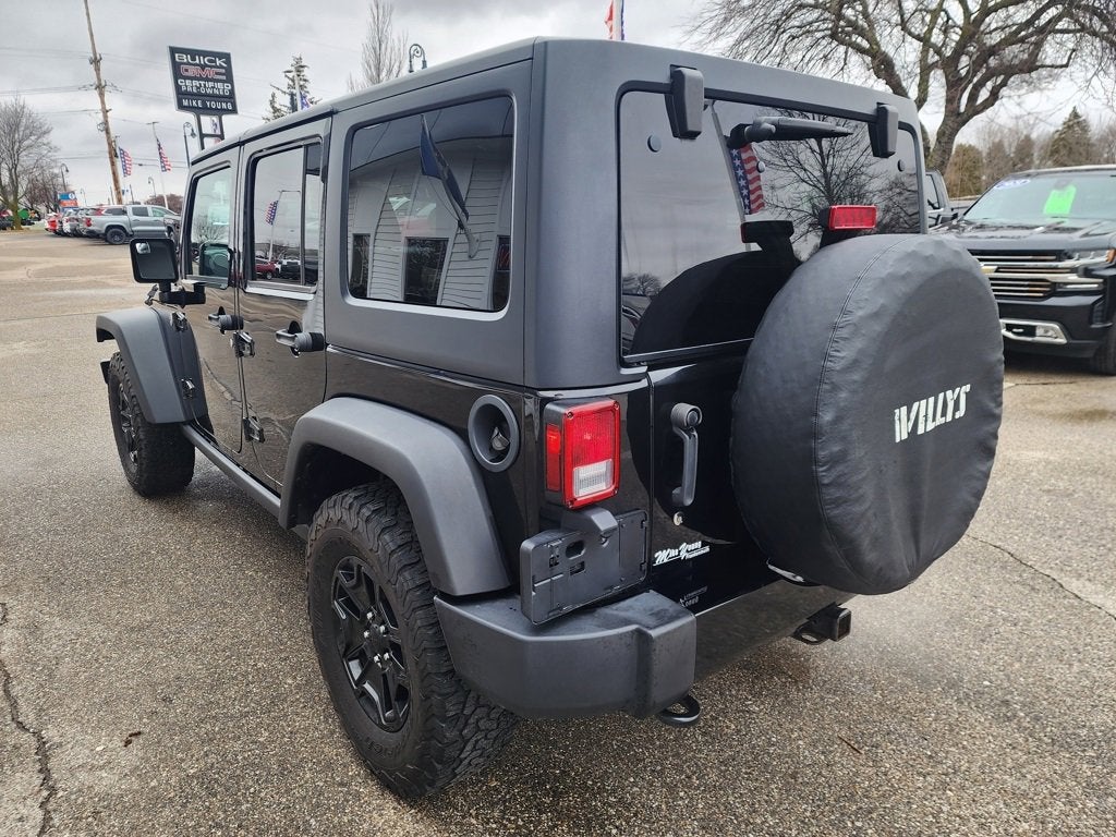 2017 Jeep Wrangler Unlimited Willy Wheeler 4x4