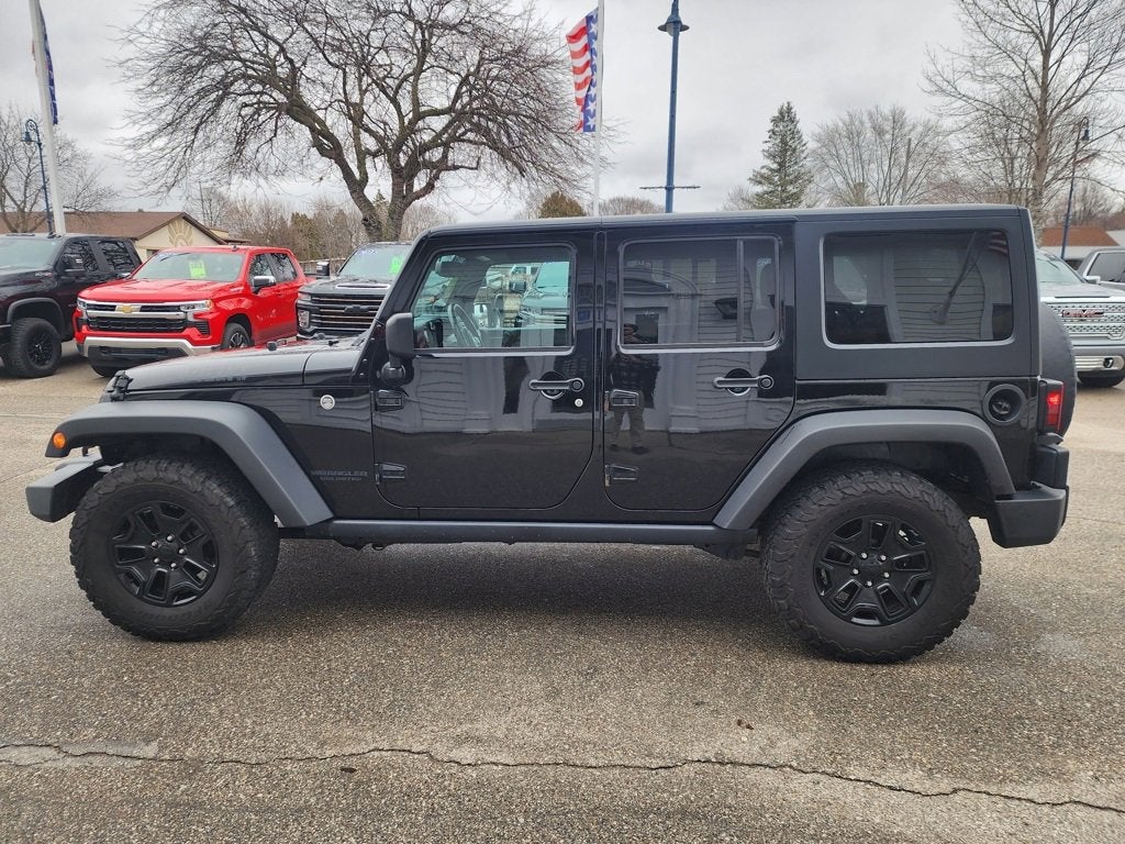 2017 Jeep Wrangler Unlimited Willy Wheeler 4x4