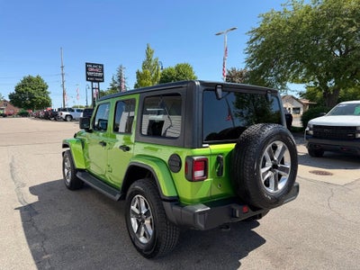 2018 Jeep Wrangler Unlimited Sahara 4x4