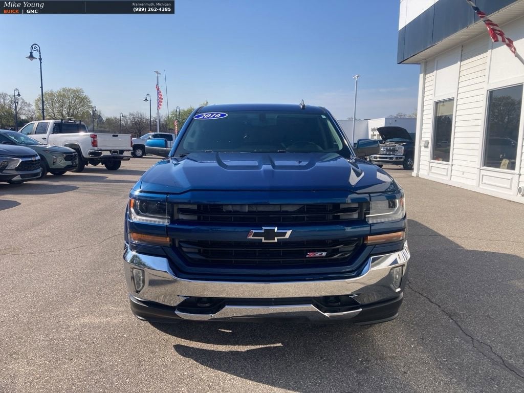 Used 2016 Chevrolet Silverado 1500 LT Z71 with VIN 1GCVKREC8GZ304514 for sale in Frankenmuth, MI