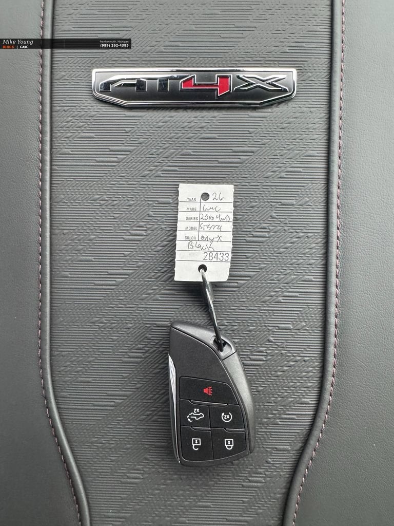 2026 GMC Sierra 2500 HD AT4X