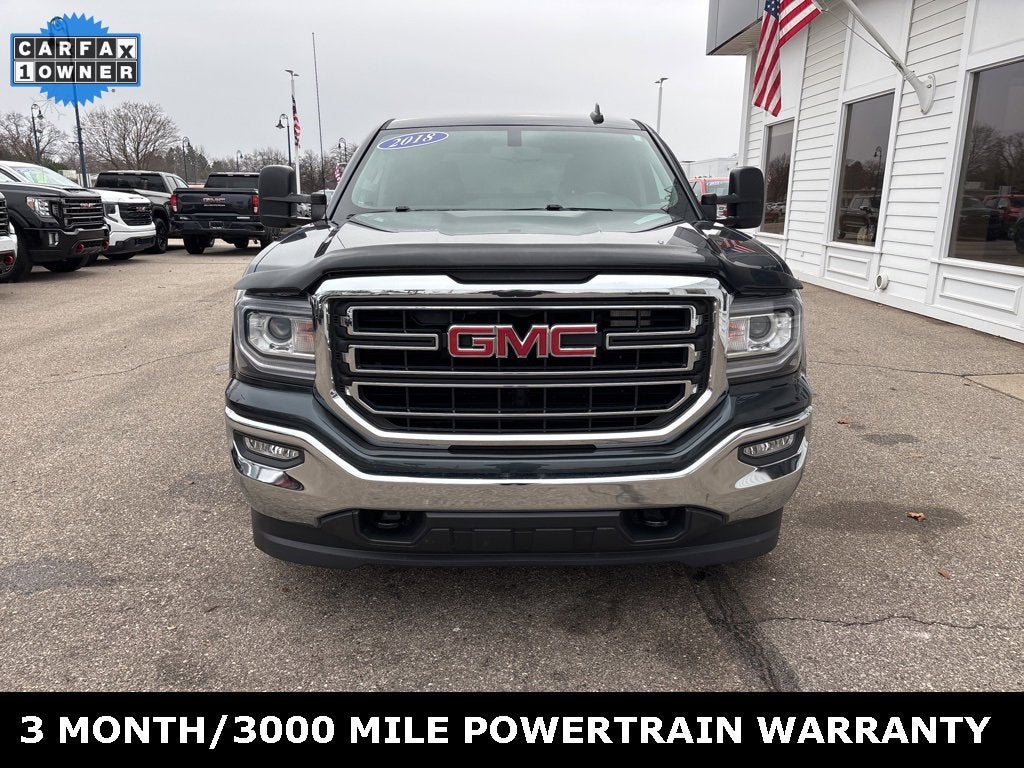 Used 2018 GMC Sierra 1500 SLE with VIN 1GTV2MEC4JZ246637 for sale in Frankenmuth, MI