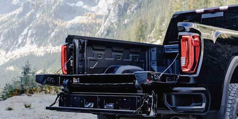 rare view of GMC Sierra 2500