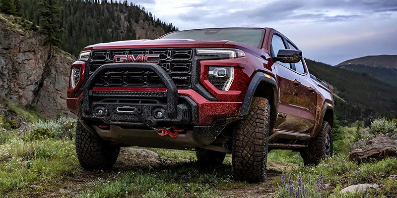 2025 GMC Canyon Offroading