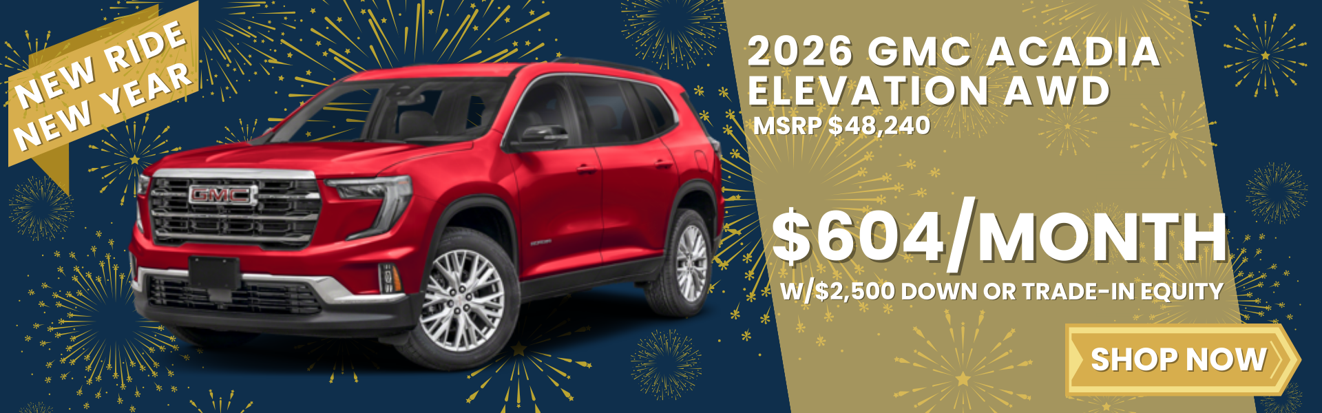 2026 GMC ACADIA ELEVATION AWD