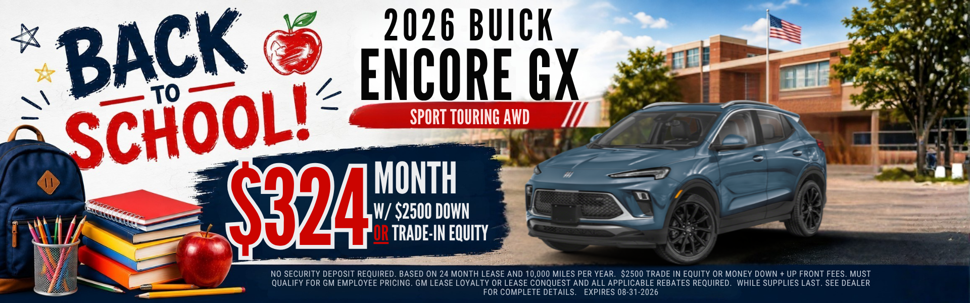 2026 BUICK ENCORE GX SPORT TOURING AWD