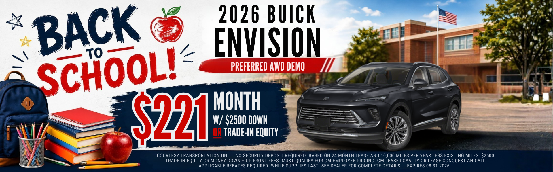 2026 BUICK ENVISION PREFERRED AWD DEMO