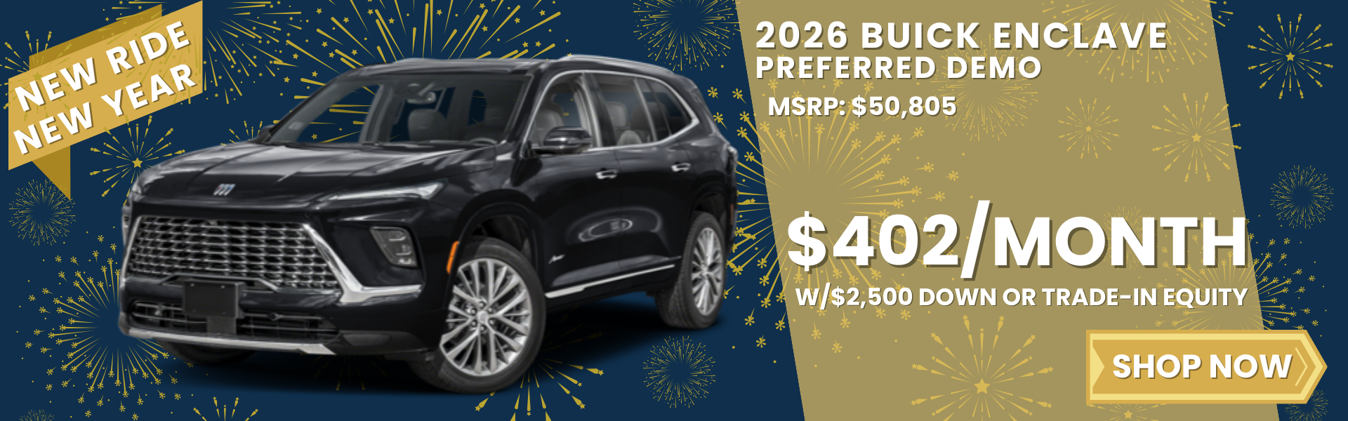 2026 BUICK ENCLAVE PREFERRED DEMO