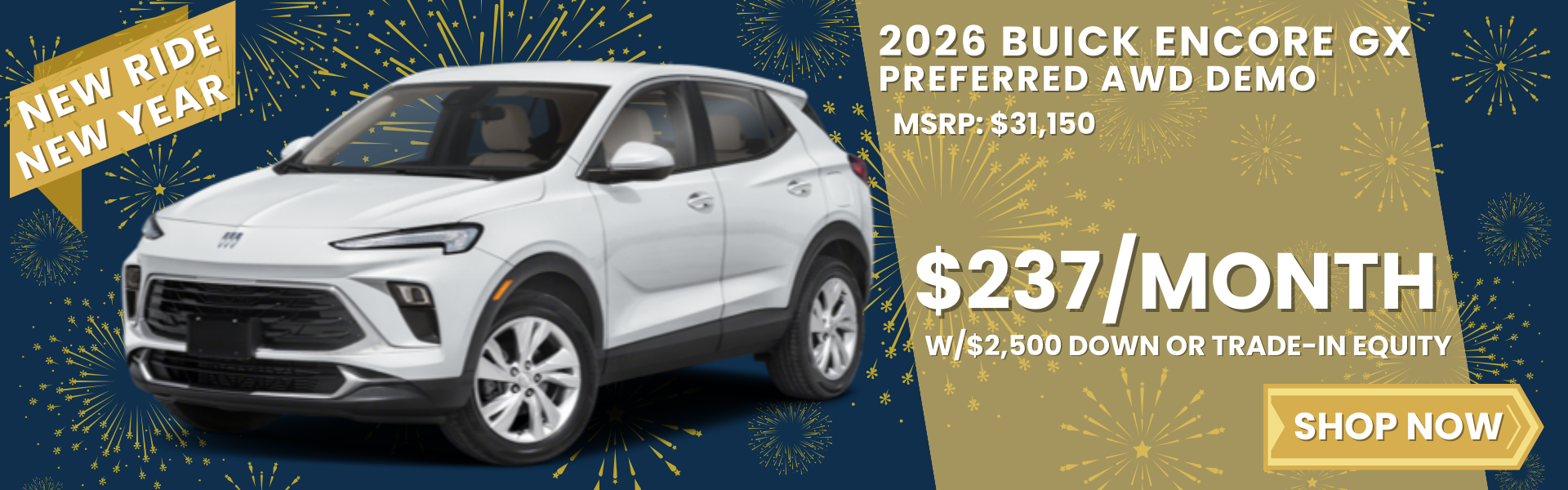 2026 BUICK ENCORE GX PREFERRED AWD DEMO