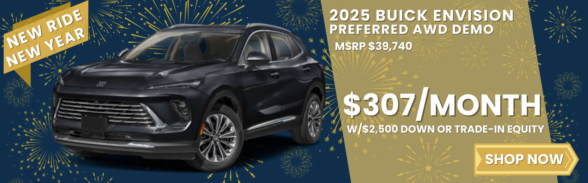 2025 BUICK ENVISION PREFERRED AWD DEMO