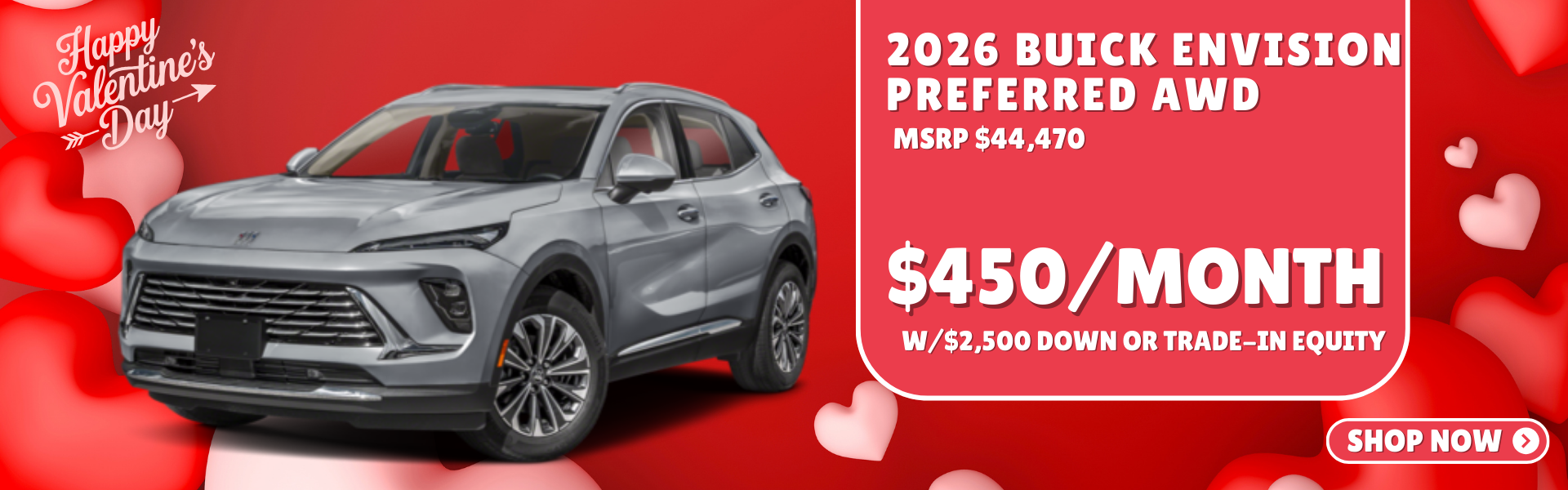 2026 BUICK ENVISION PREFERRED AT MIKE YOUNG BUICK GMC