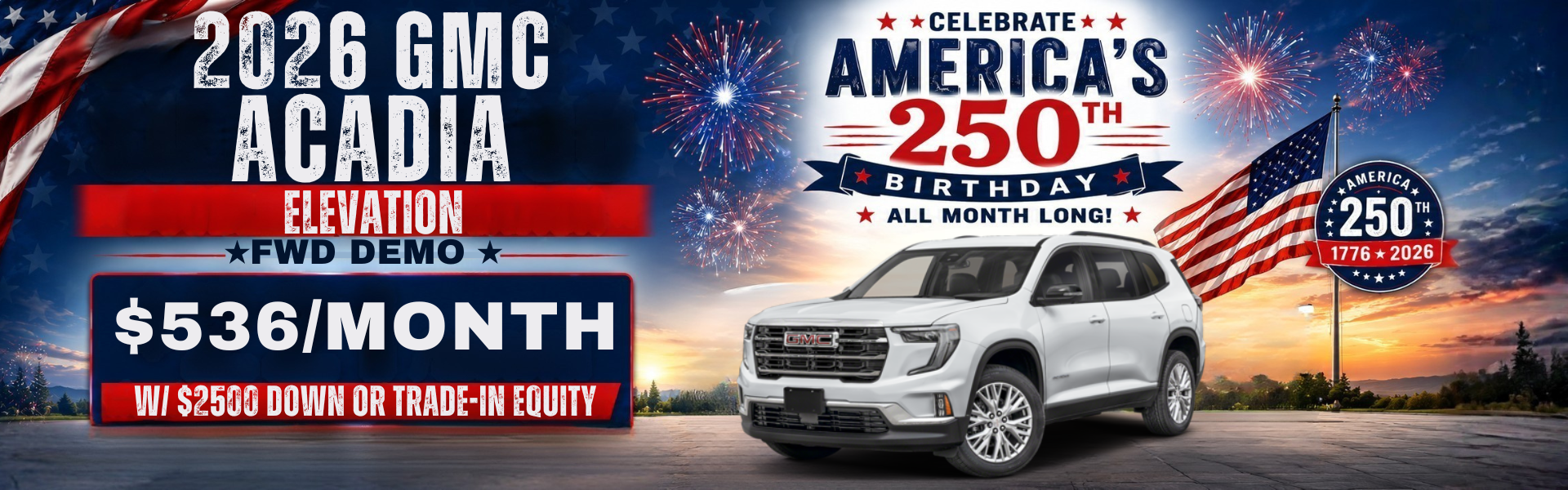 2026 GMC Acadia