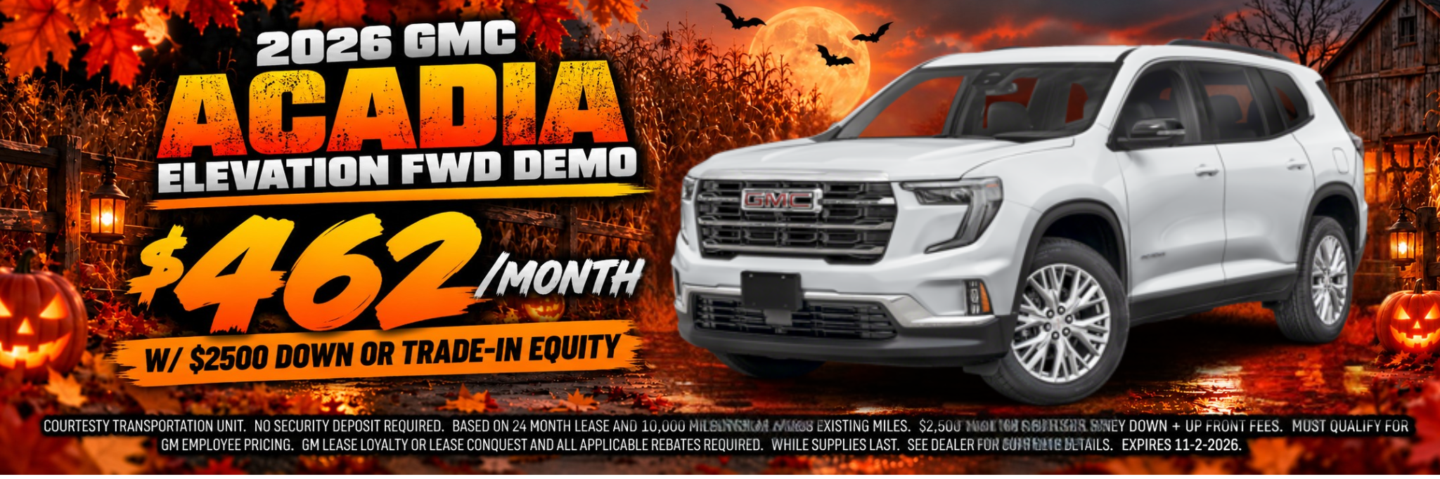 2026 GMC Acadia