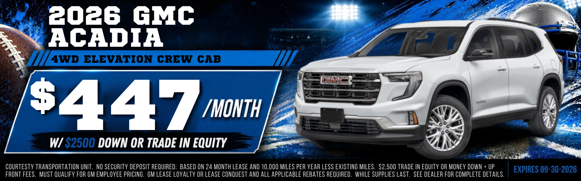 2026 GMC Acadia