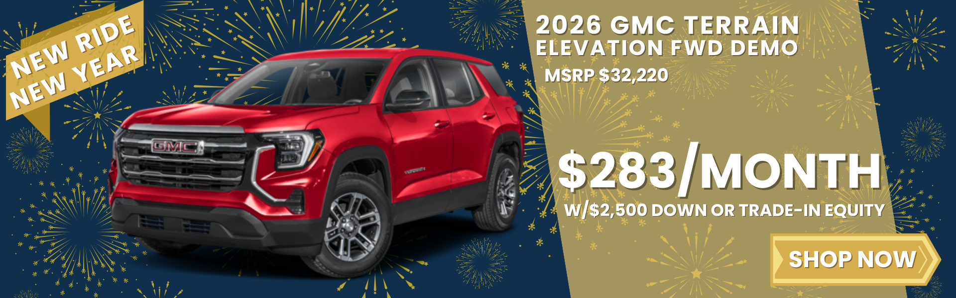 2026 GMC TERRAIN ELEVATION FWD DEMO